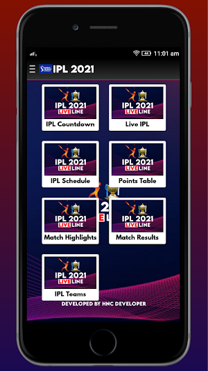 IPL 2021 Live Line Screenshot 1