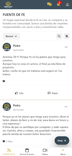 Fuente de Fe Familia Screenshot 0