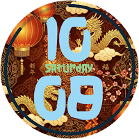 Golden Dragon Watch Face