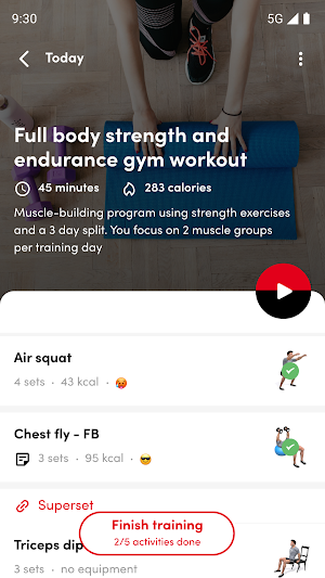 OVERCOME FITNESS CLUB Screenshot 2