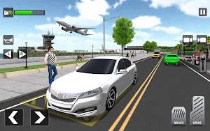 City Taxi Driving: Fun 3D Car Driver Simulator Screenshot 0