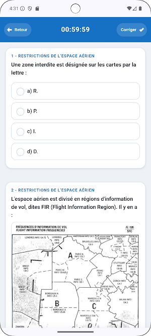 QCM Drone A1-A3 Examen Screenshot 2