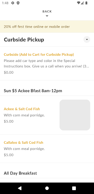 Ackees Jamaican Cuisine Screenshot 2