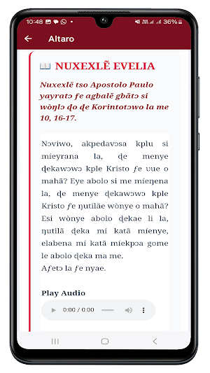 Ewe Missal Screenshot 2