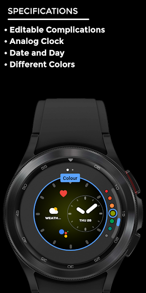 Night 43 - watch face Screenshot 3