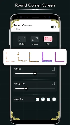 Round Corner Screen Hide Notch Screenshot 3