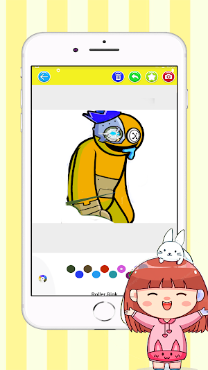 Rainbow Friends Super Coloring Screenshot 0