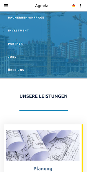 Agrada GmbH - Constr. & Renov. Screenshot 0