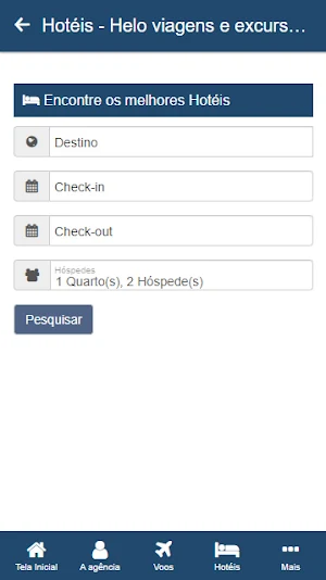 Helo viagens e excursões Screenshot 2