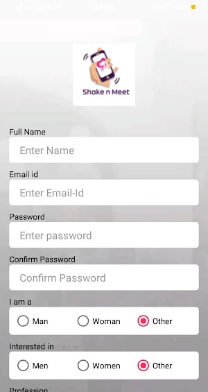 Shake N Meet - Chat, Dating, M Screenshot 1