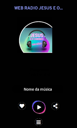 Web Rádio Jesus é o Caminho Screenshot 1
