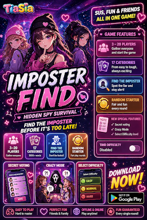 Imposter Find: Word Party Game Screenshot 3