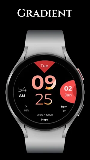 Gradient Ultra - Watch Face Screenshot 3