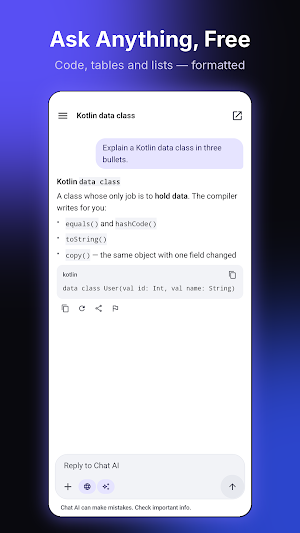 Chat AI: Snap, Ask & Create Screenshot 1
