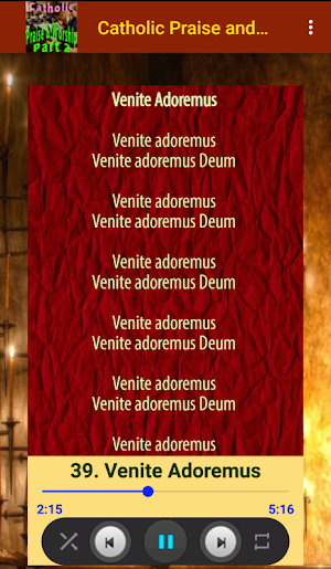 Catholic Praise and Worship Songs - Part 2 Screenshot 2