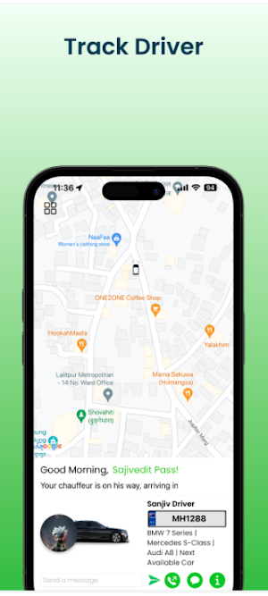 MyDriver Passenger Screenshot 2