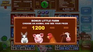 Bingo Little Farm Six Cards Screenshot 1