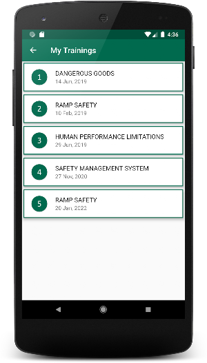 Biman Employee Screenshot 1