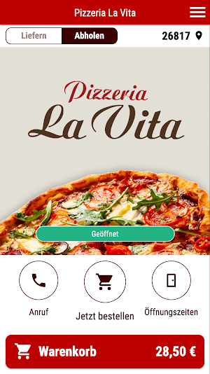 Pizzeria La Vita Screenshot 0