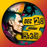 [69D] Punks not dead watchface