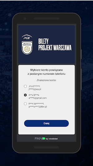 Bilety Projekt Warszawa Screenshot 1