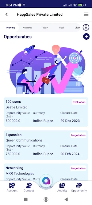 HappSales Screenshot 1