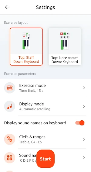 MuSo Learn Music Notes Reading Screenshot 3