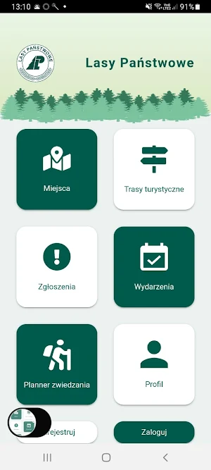 Lasy Kujaw i Pomorza Screenshot 3