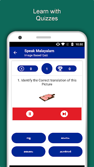 Speak Malayalam : Learn Malayalam Language Offline Screenshot 2