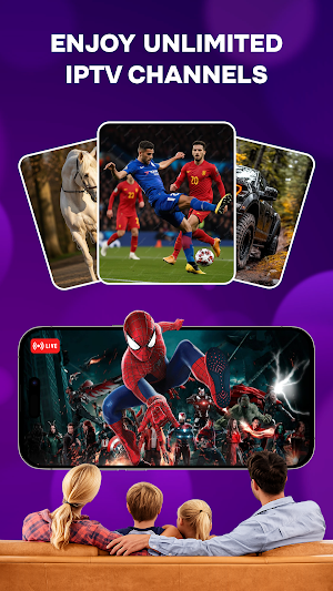 IPTV: Smart online live player Screenshot 1