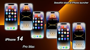 Launcher For iPhone 14 Pro Max Screenshot 2
