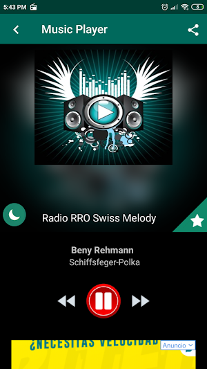 Radio für rro swiss melody Screenshot 0
