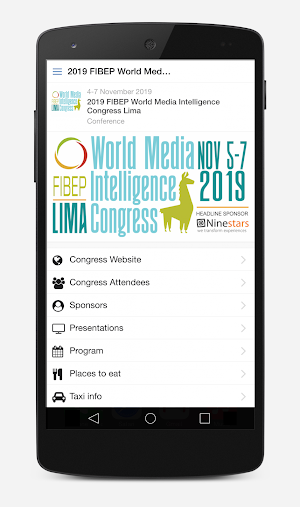 FIBEP Congress Screenshot 1
