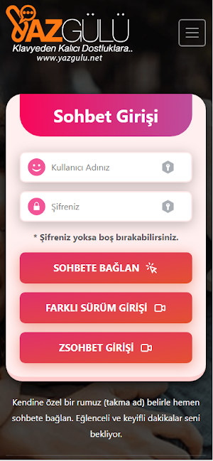 Yazgulu.NET Mobil Sohbet Screenshot 0
