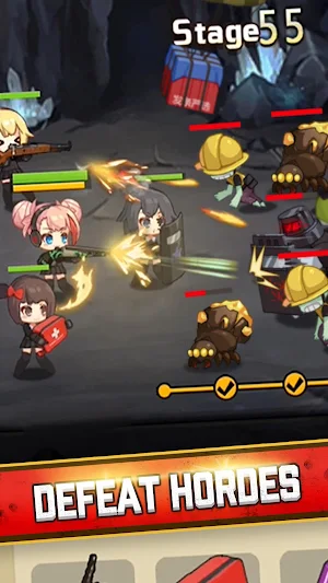 Merge Rush Z Screenshot 1