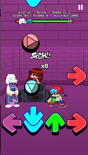 FNF Undertale Plus All Mod Screenshot 2