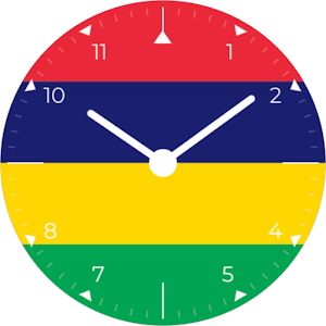 Mauritius Analog Watch Face Screenshot 3