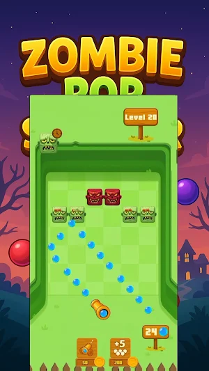 Zombie Pop Shooter Screenshot 2