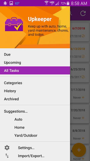 Upkeeper Screenshot 0