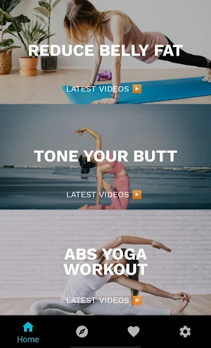 Yoga Exercises for Weight Loss Screenshot 0