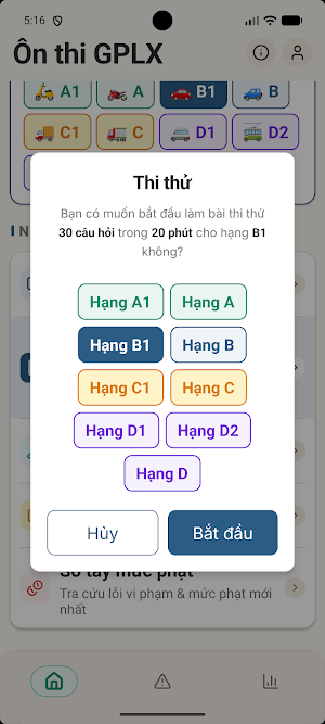 Ôn Thi GPLX Screenshot 1