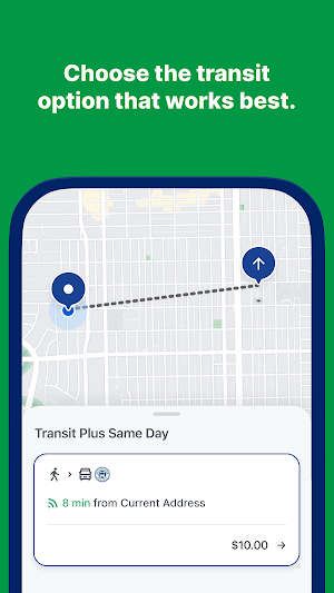 Transit Plus Same Day Screenshot 1