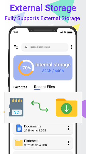 Z File Manager & Explorer Screenshot 1