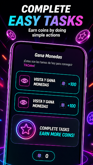 Mega Coins Tik Live Tok Screenshot 3