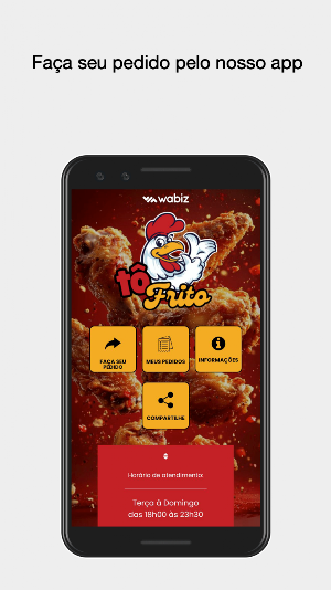 Tô Frito Frango e Batata Frita Screenshot 0