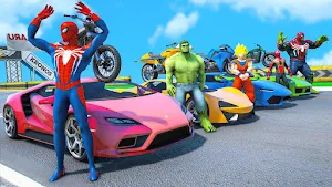 Superhero GT Car Racing Game Screenshot 3