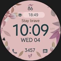 Rose Motivation Watch Face