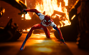 Spider Hero Man City Battle Screenshot 1