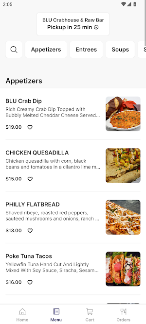 BLU Crabhouse & Raw Bar Screenshot 1