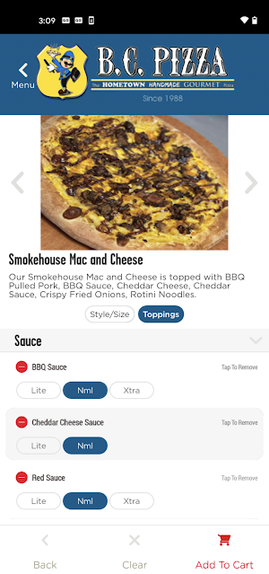 BC Pizza Dorr Screenshot 3
